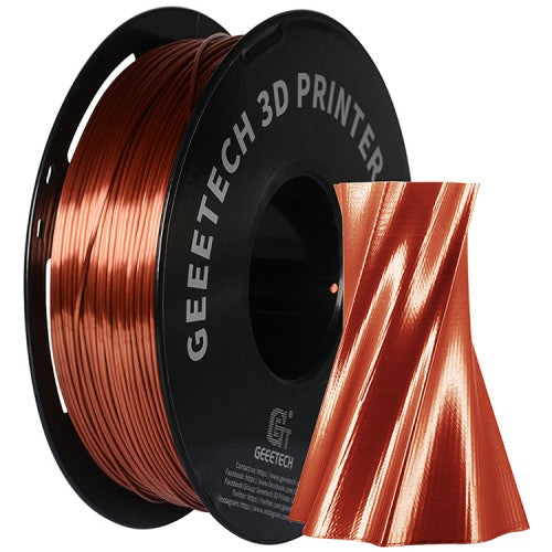 GEEETECH PLA Silk 3D Printer Filament 1.75mm, 1kg Spool