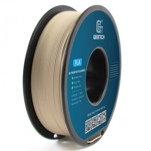 GEEETECH PLA Wood 3D Printer Filament 1.75mm, 1kg Spool