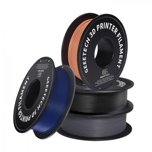 GEEETECH Matte PLA 3D Printer Filament 1.75mm, 1kg Spool, 4 Rolls Bundle