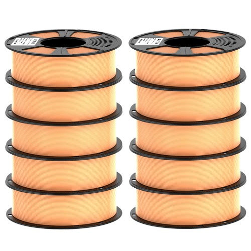 GEEETECH PLA 3D Printer Filament 1.75mm, 1kg Spool, 10 Rolls Bundle