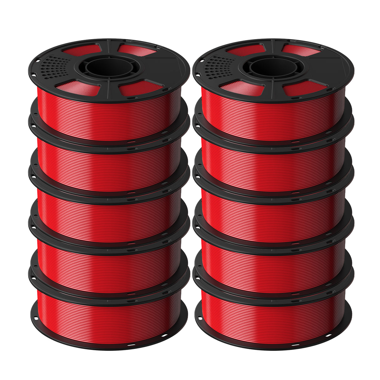 Geeetech red PETG filament bundle 10 rolls