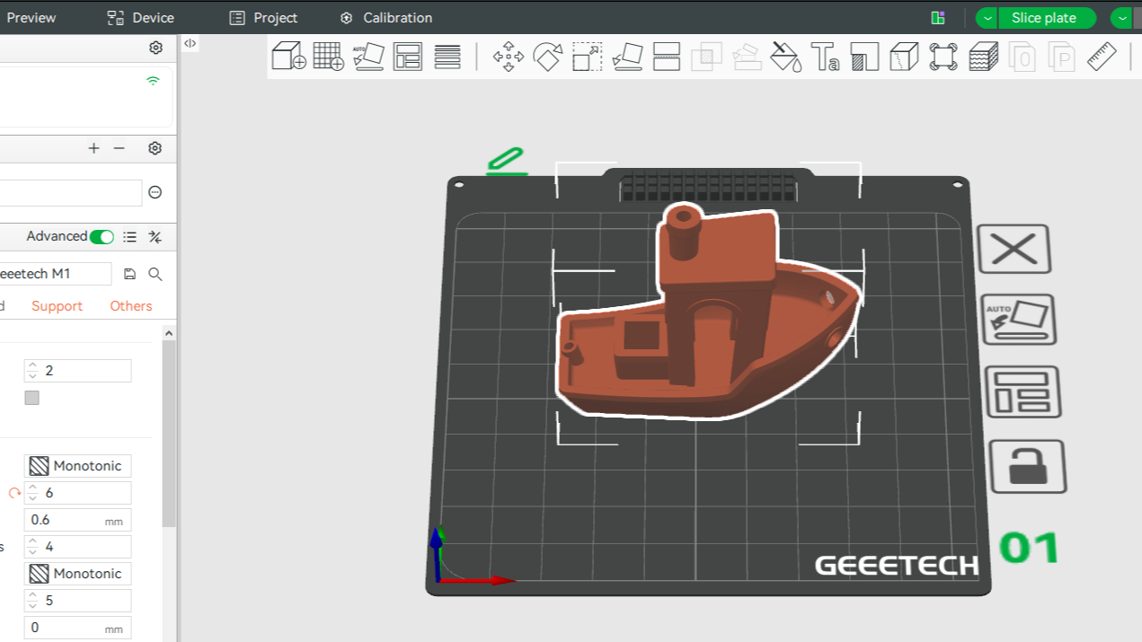 3D slicing