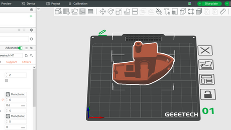 3D slicing