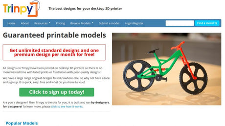Trinpy 3D printable designs