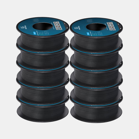 GEEETECH PLA 3D Printer Filament 1.75mm, 1kg Spool, 10 Rolls Bundle