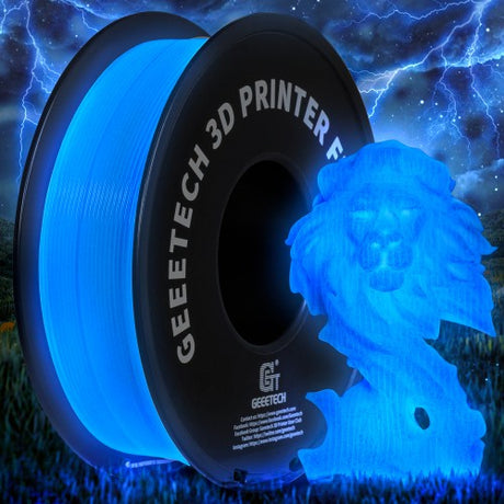 GEEETECH PLA Luminous 3D Printer Filament 1.75mm, 1kg Spool