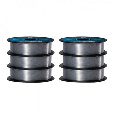 GEEETECH Silk PLA 3D Printer Filament 1.75mm, 1kg Spool, 6 Rolls Bundle