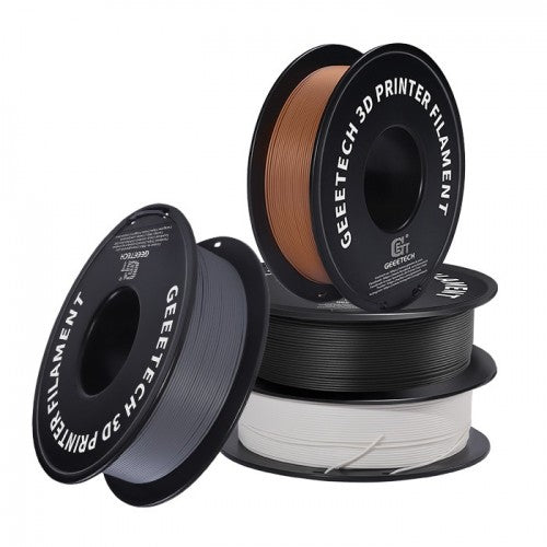 GEEETECH Matte PLA 3D Printer Filament 1.75mm, 1kg Spool, 4 Rolls Bundle