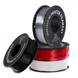 GEEETECH TPU 3D Printer Filament 1.75mm, 1kg Spool, 4 Rolls Bundle