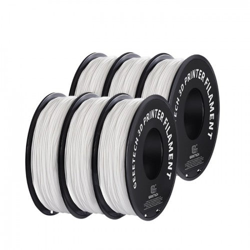 GEEETECH TPU 3D Printer Filament 1.75mm, 1kg Spool, 6 Rolls Bundle