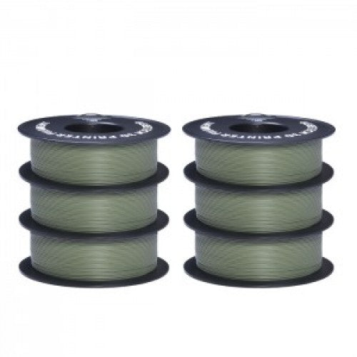 GEEETECH Matte PLA 3D Printer Filament 1.75mm, 1kg Spool, 6 Rolls Bundle