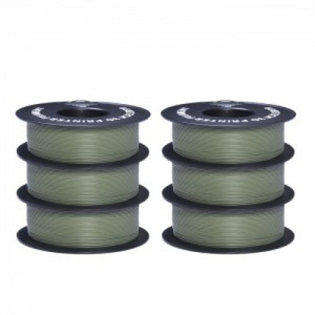 GEEETECH Matte PLA 3D Printer Filament 1.75mm, 1kg Spool, 6 Rolls Bundle