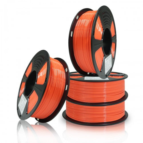 GEEETECH PETG 3D Printer Filament 1.75mm, 1kg Spool,4 Rolls Bundle