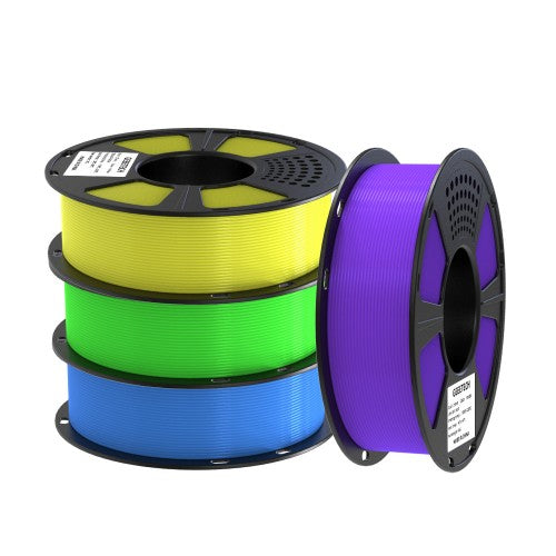GEEETECH PLA 3D Printer Filament 1.75mm, 1kg Spool,4 Rolls Bundle