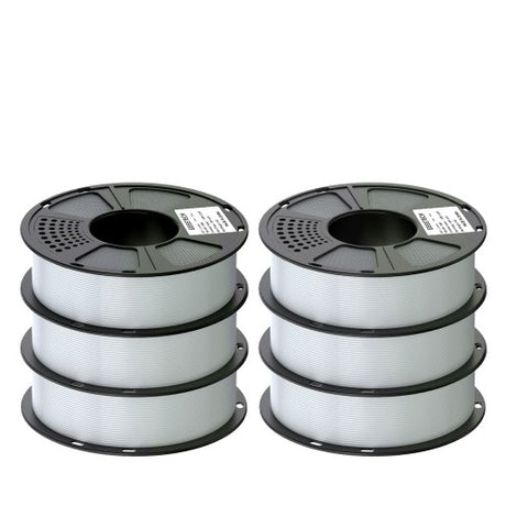 GEEETECH PLA 3D Printer Filament 1.75mm, 1kg Spool, 6 Rolls Bundle