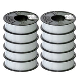 GEEETECH PLA 3D Printer Filament 1.75mm, 1kg Spool, 10 Rolls Bundle