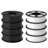 GEEETECH PLA 3D Printer Filament 1.75mm, 1kg Spool, 8 Rolls Bundle