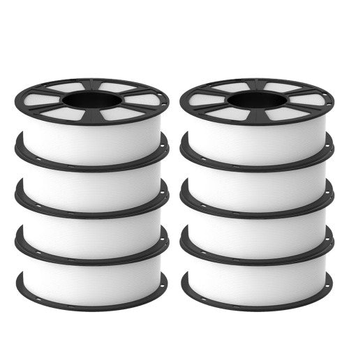 GEEETECH PLA 3D Printer Filament 1.75mm, 1kg Spool, 8 Rolls Bundle