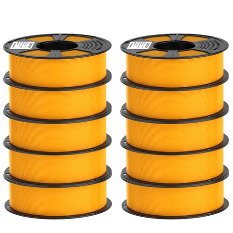 GEEETECH PLA 3D Printer Filament 1.75mm, 1kg Spool, 10 Rolls Bundle