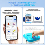 GEEETECH M1S High-Speed Mini 3D Printer for Kids & Beginners
