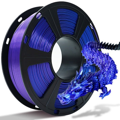 GEEETECH PLA Silk Tri-Color 3D Printer Filament 1.75mm, 1kg Spool
