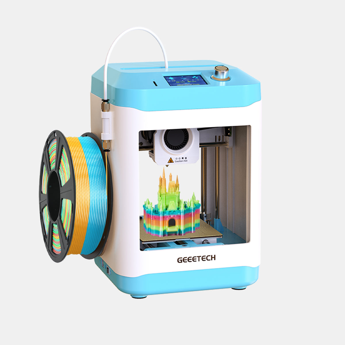 GEEETECH M1S High-Speed Mini 3D Printer for Kids & Beginners