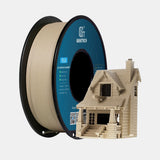 GEEETECH PLA Wood 3D Printer Filament 1.75mm, 1kg Spool