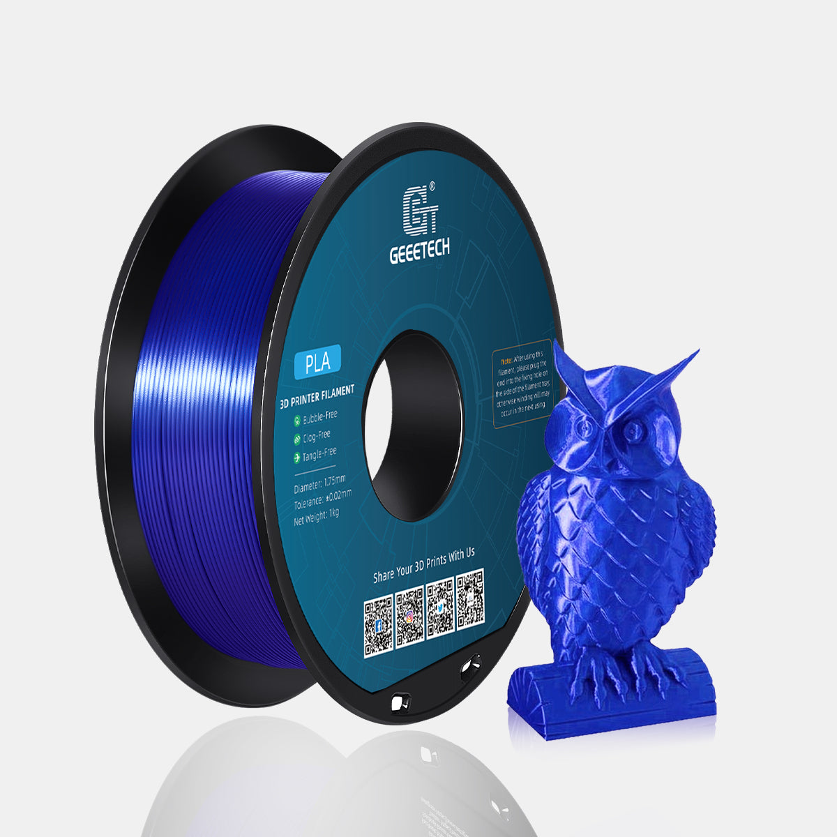 PLA  Silk Roval Blue