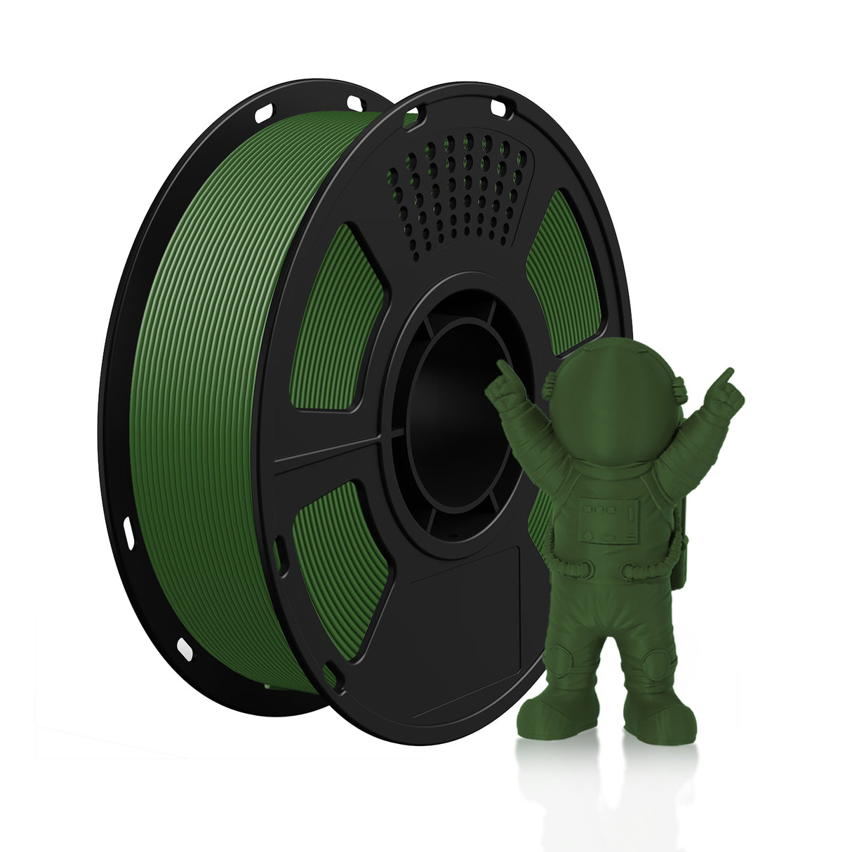 Geeetech olive green matte PLA filament